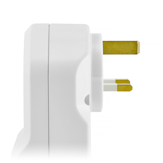 iSocket British power plug side view