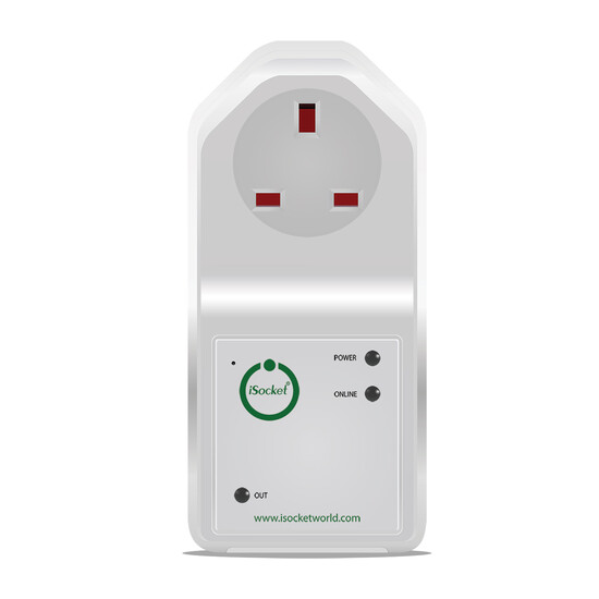 iSocket power cut alarm for the UK from a true European manufacturer