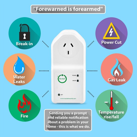 iSocket 1 certified solution for power loss alarm in Australia