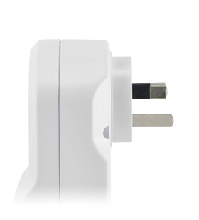 iSocket power outage tracker device Australian plug side