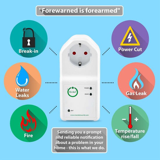 Power failure alarm is not the only feature of iSocket smart power plug